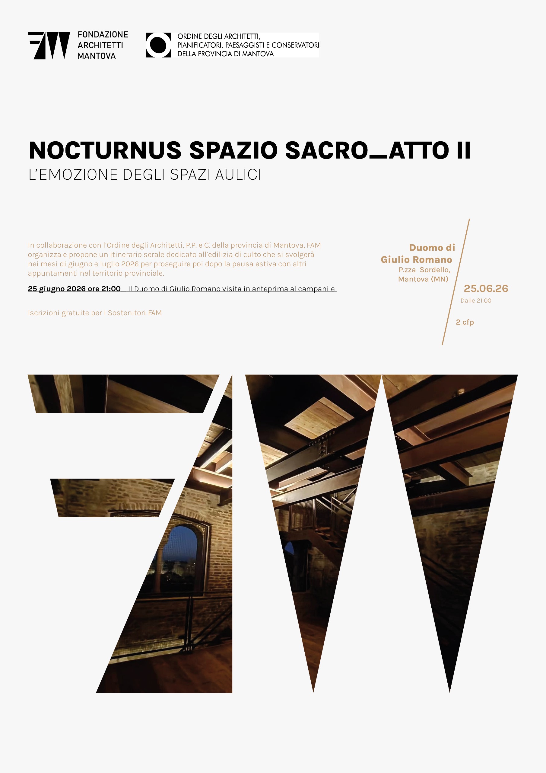 Nocturnus Spazio Sacro_Atto II_L'Emozione degli Spazi Aulici_Il Duomo di Giulio Romano