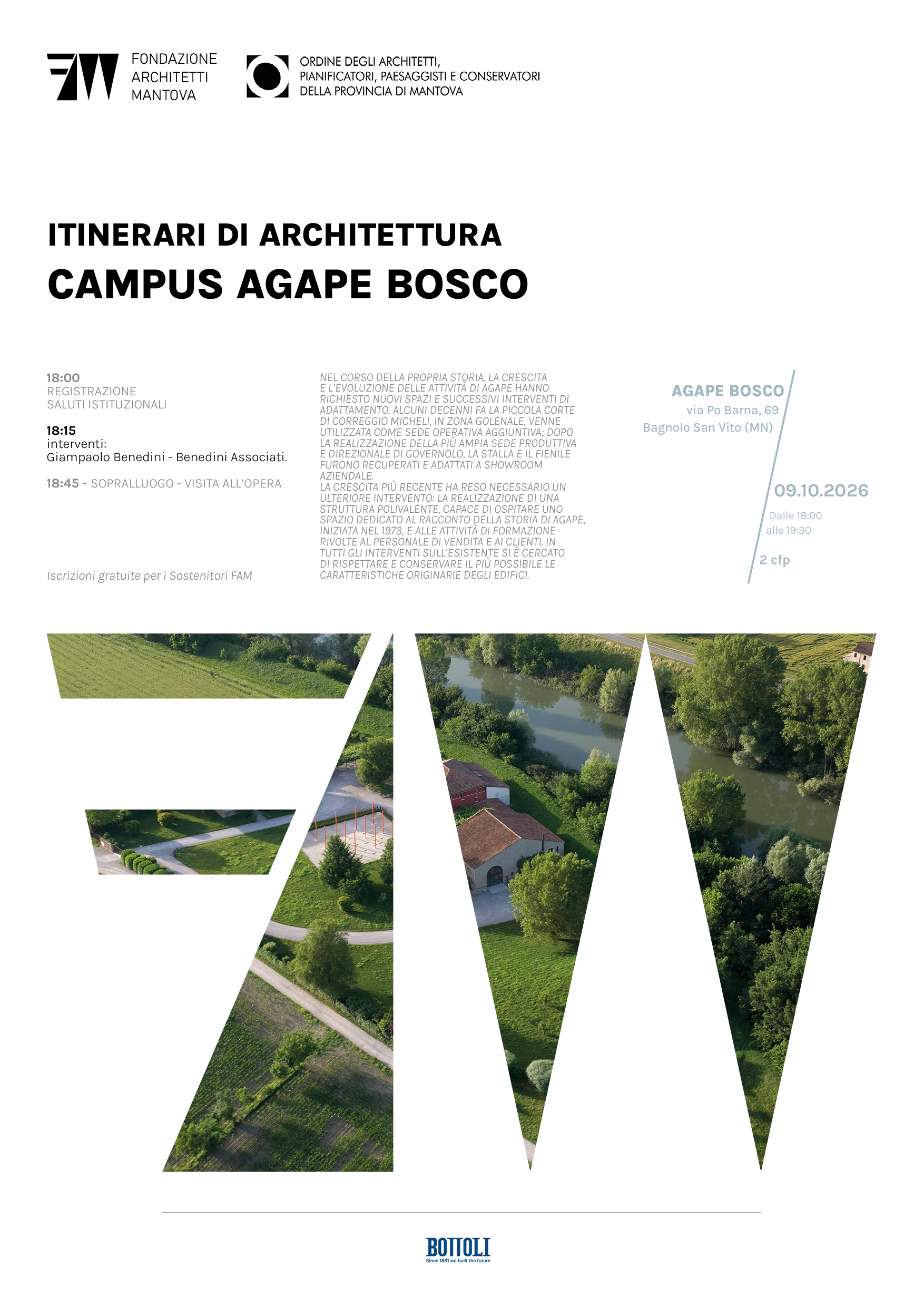 Id'A: Itinerari d'Architettura - Campus Agape Bosco - Bagnolo San Vito