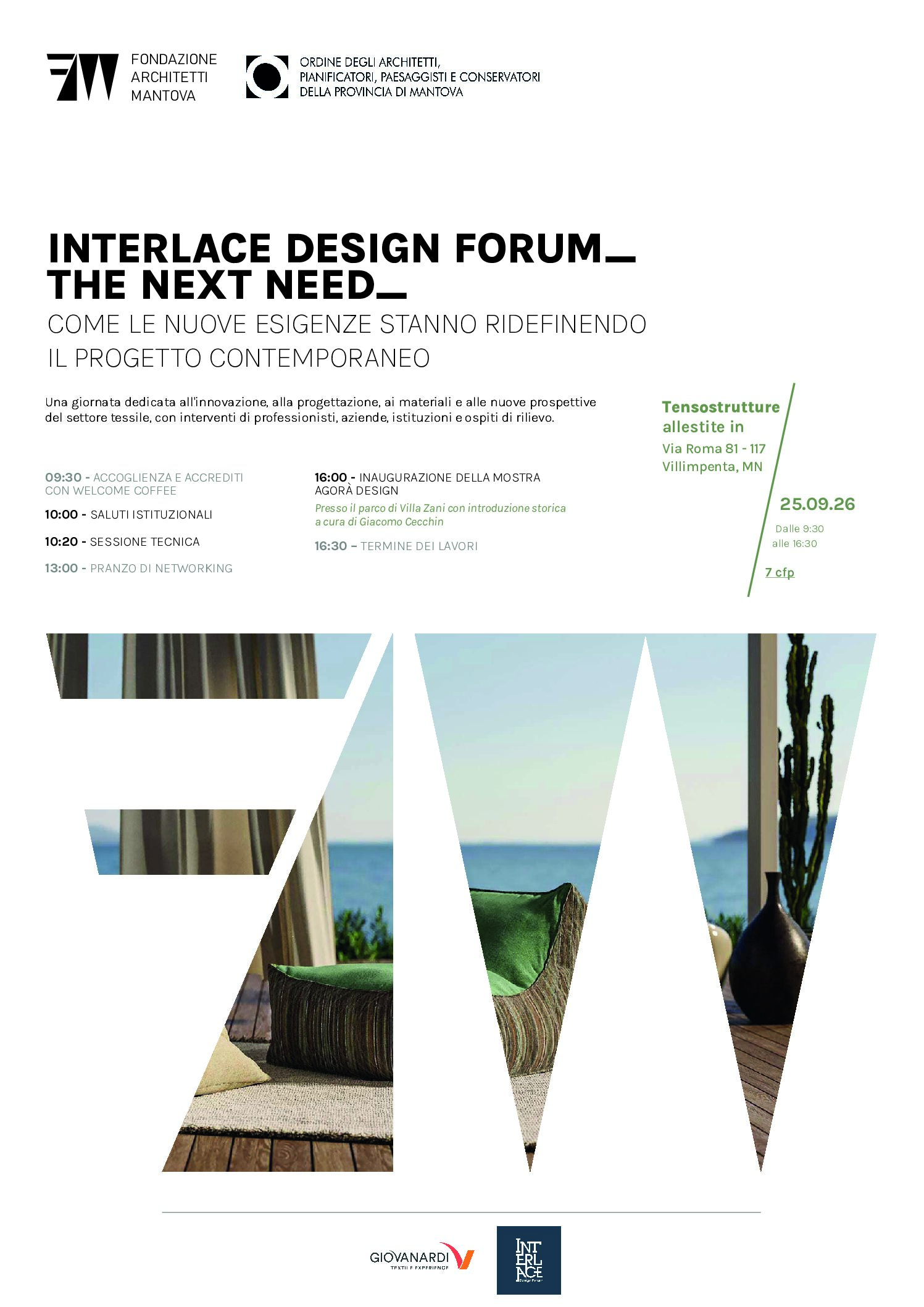 Interlace Design Forum_The Next Need_Come le Nuove Esigenze Stanno Ridefinendo il Progetto Contemporaneo